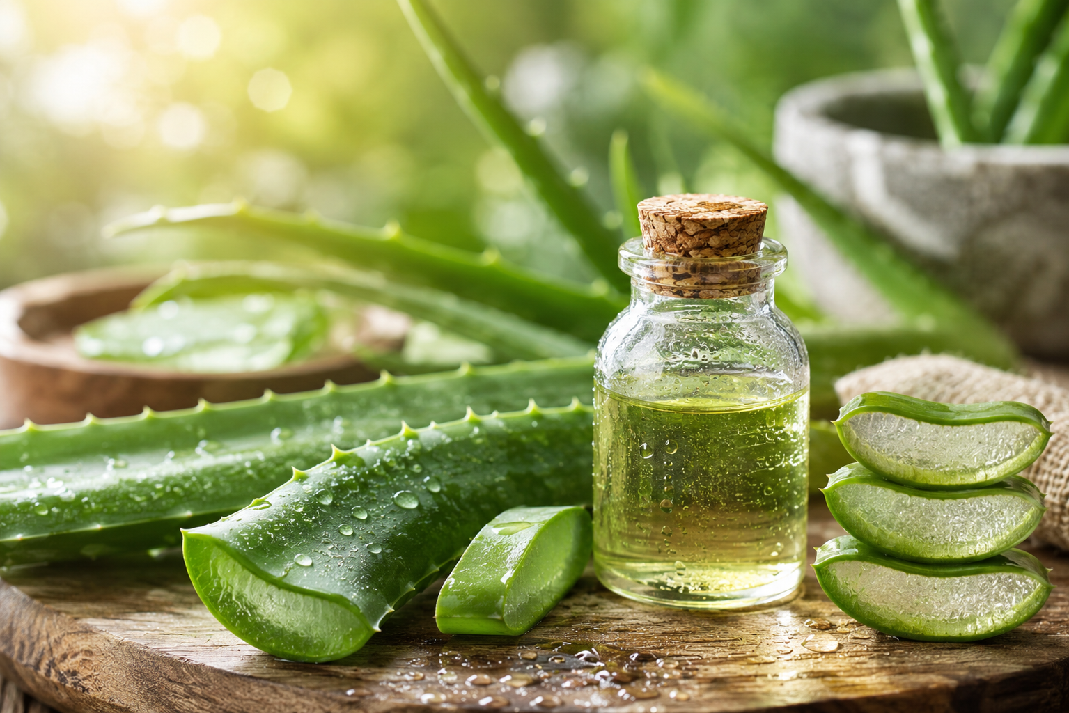 Aloe-Vera-Öl · Die feuchtigkeitsspendende Alternative zum Aloe-Gel