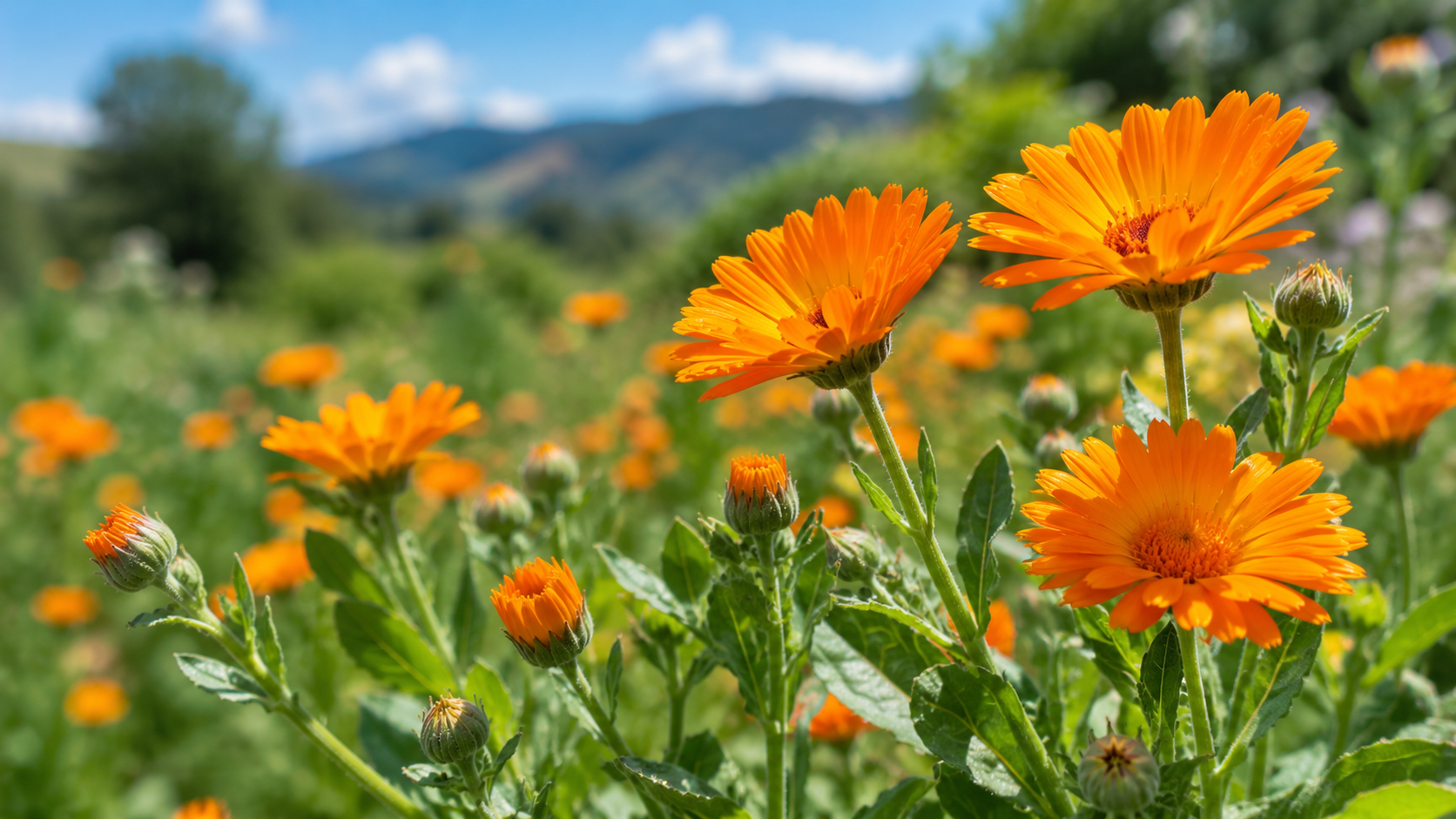 Calendulaöl · Die sanfte Begleiterin für empfindliche Haut