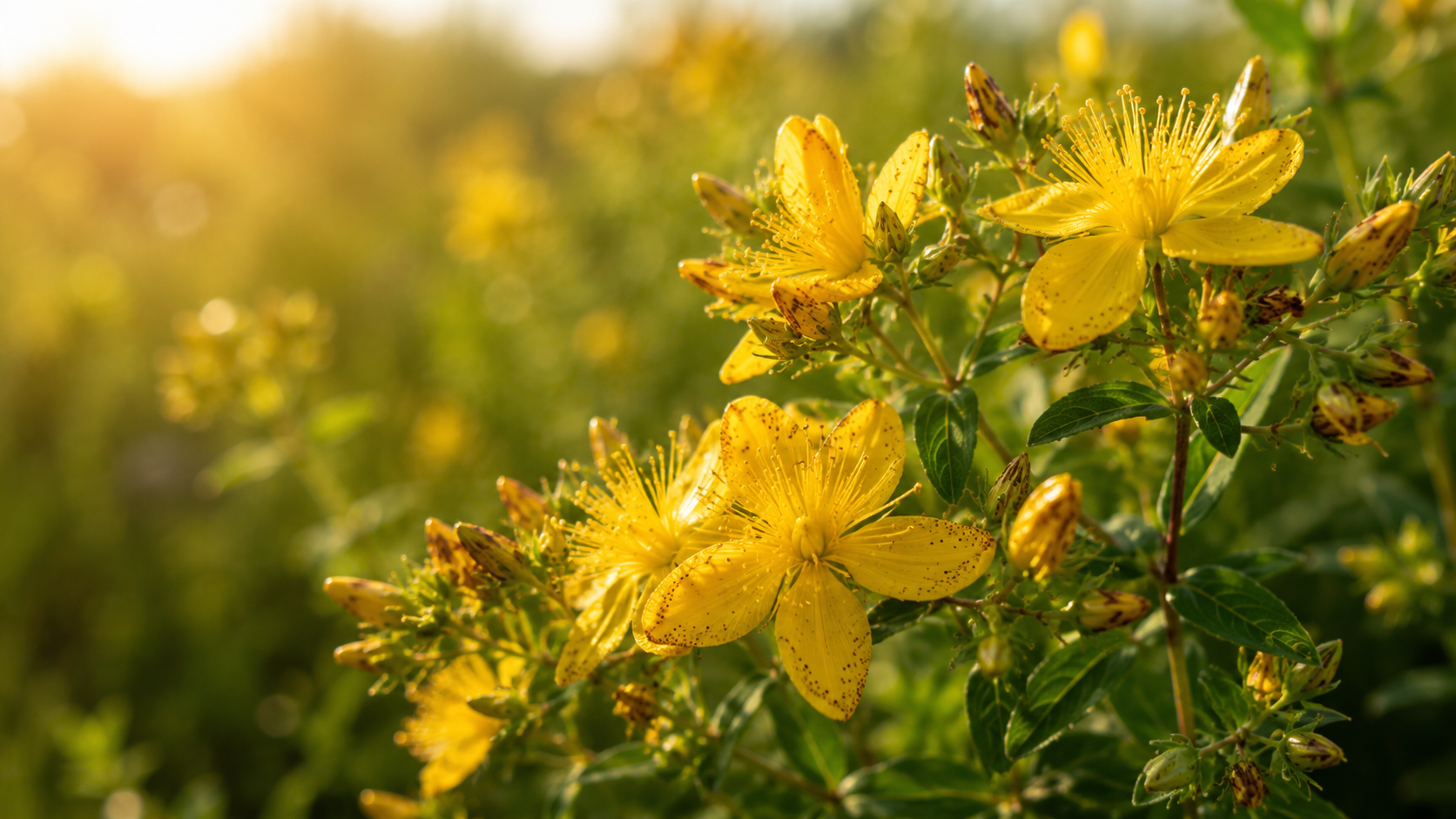Johanniskrautöl · Das leuchtende Mazerat des Sommers