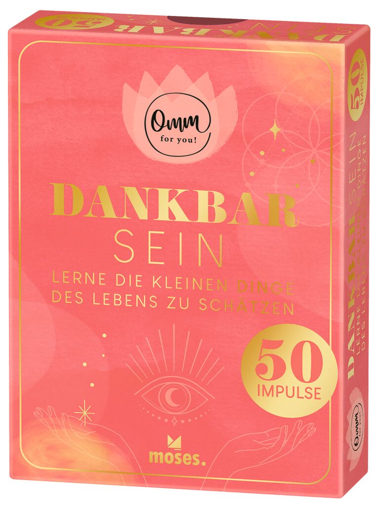Omm for you · Kartenset "Dankbar sein"