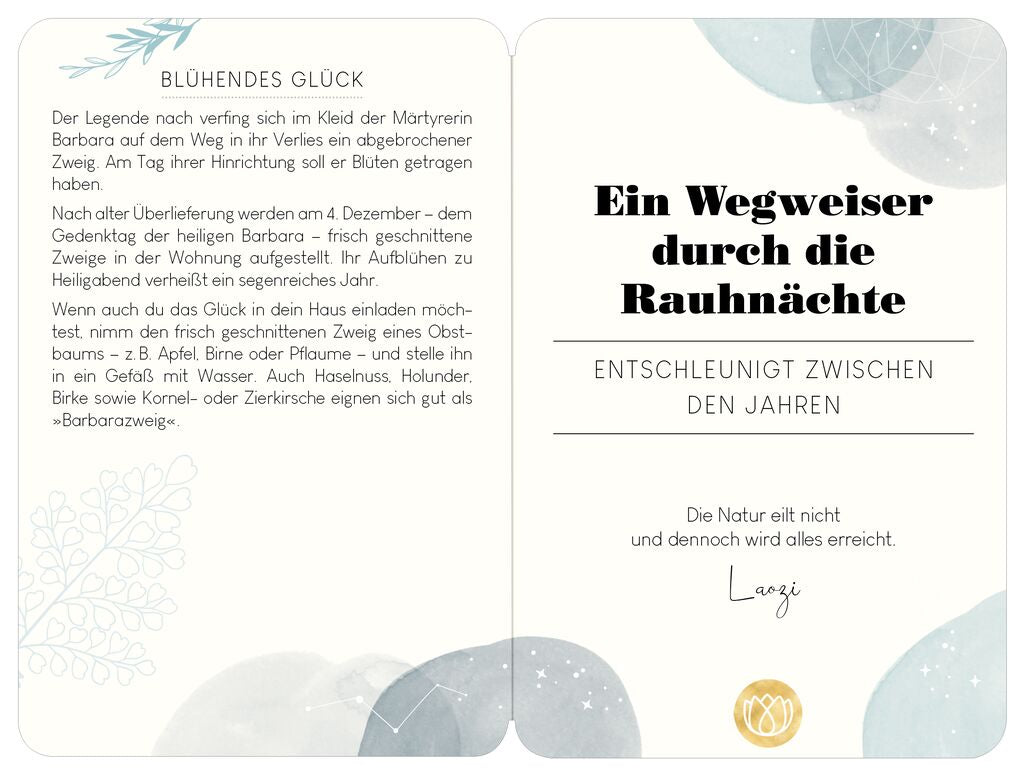 Omm for you · Geschenkbox "Rauhnächte"