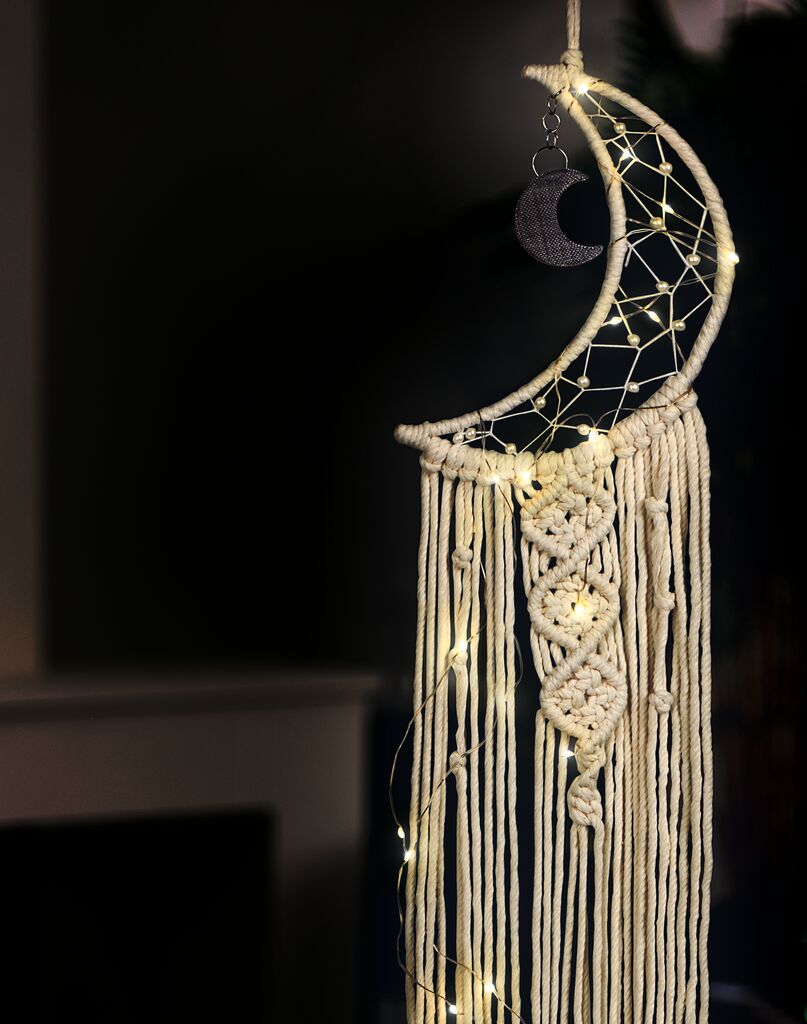 Omm for you · LED-Traumfänger Mond