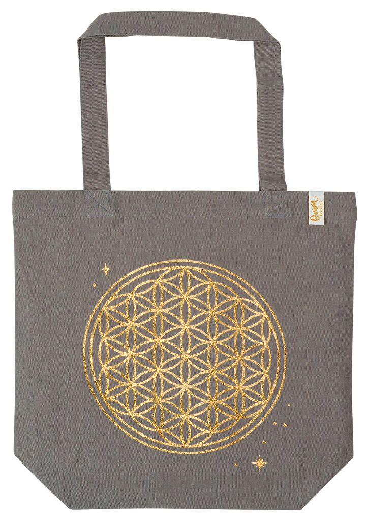 Omm for you · Shopper Bio-Baumwolle "Flower of life"
