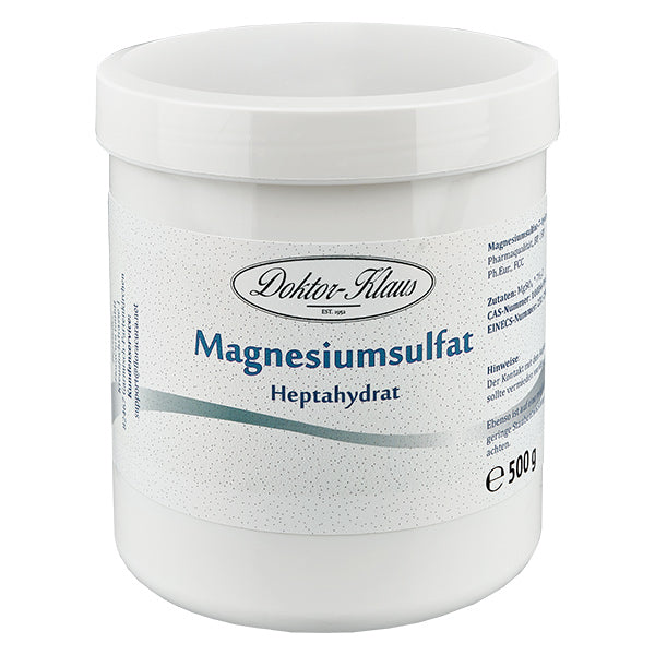 Magnesiumsulfat · 500g (Bittersalz/Epsomsalz)