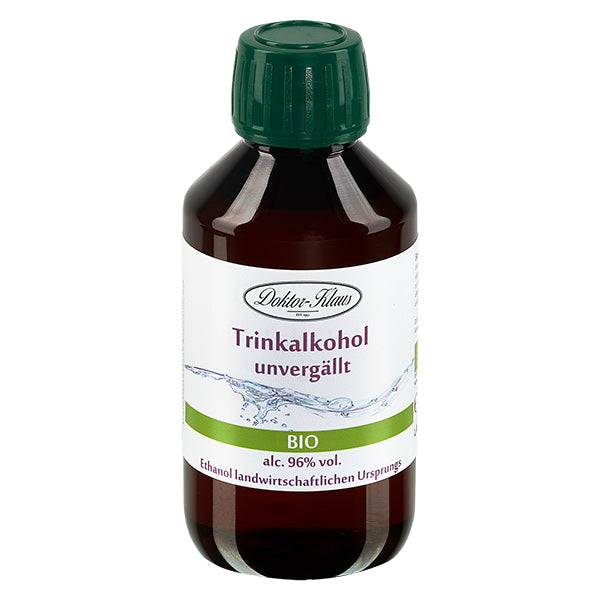 Bio Weingeist (Trinkalkohol) 96%