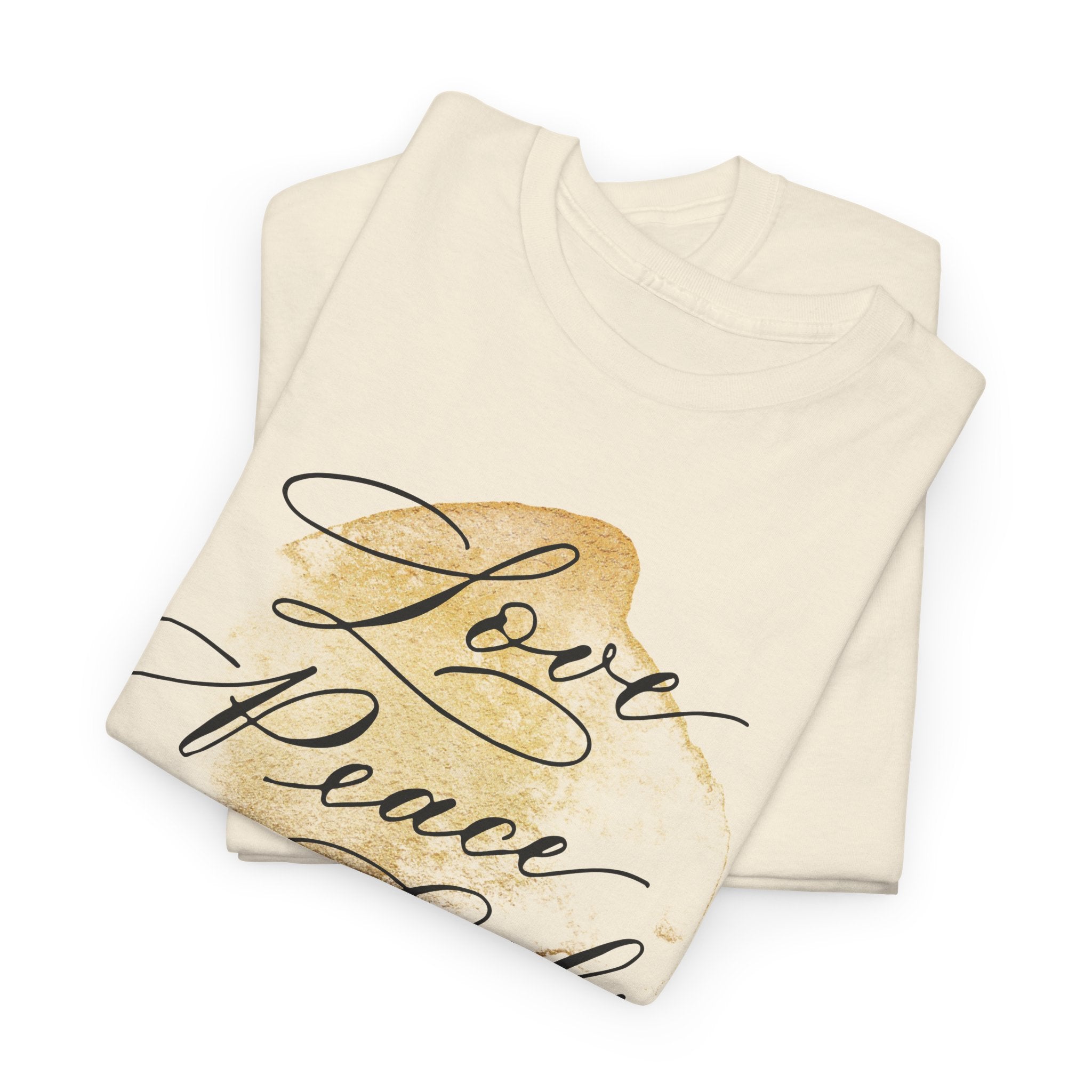 Unisex T-Shirt "Love, Peace & Oils"