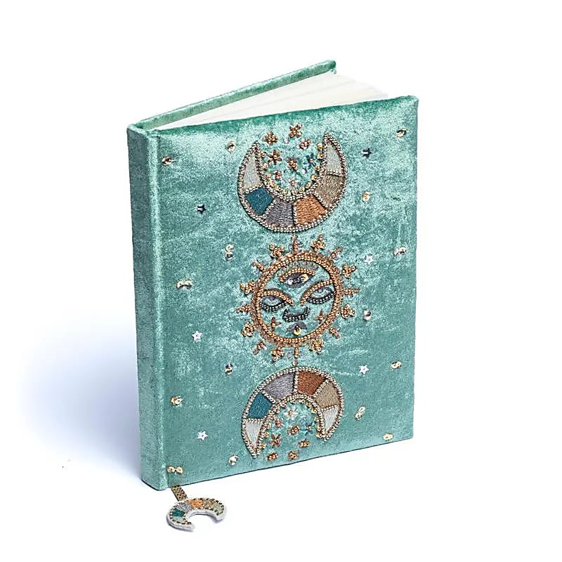 Samt-Notizbuch "Spirit"