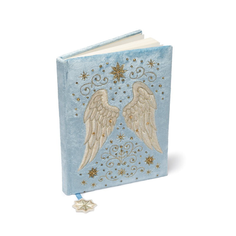 Samt-Notizbuch "Angel"