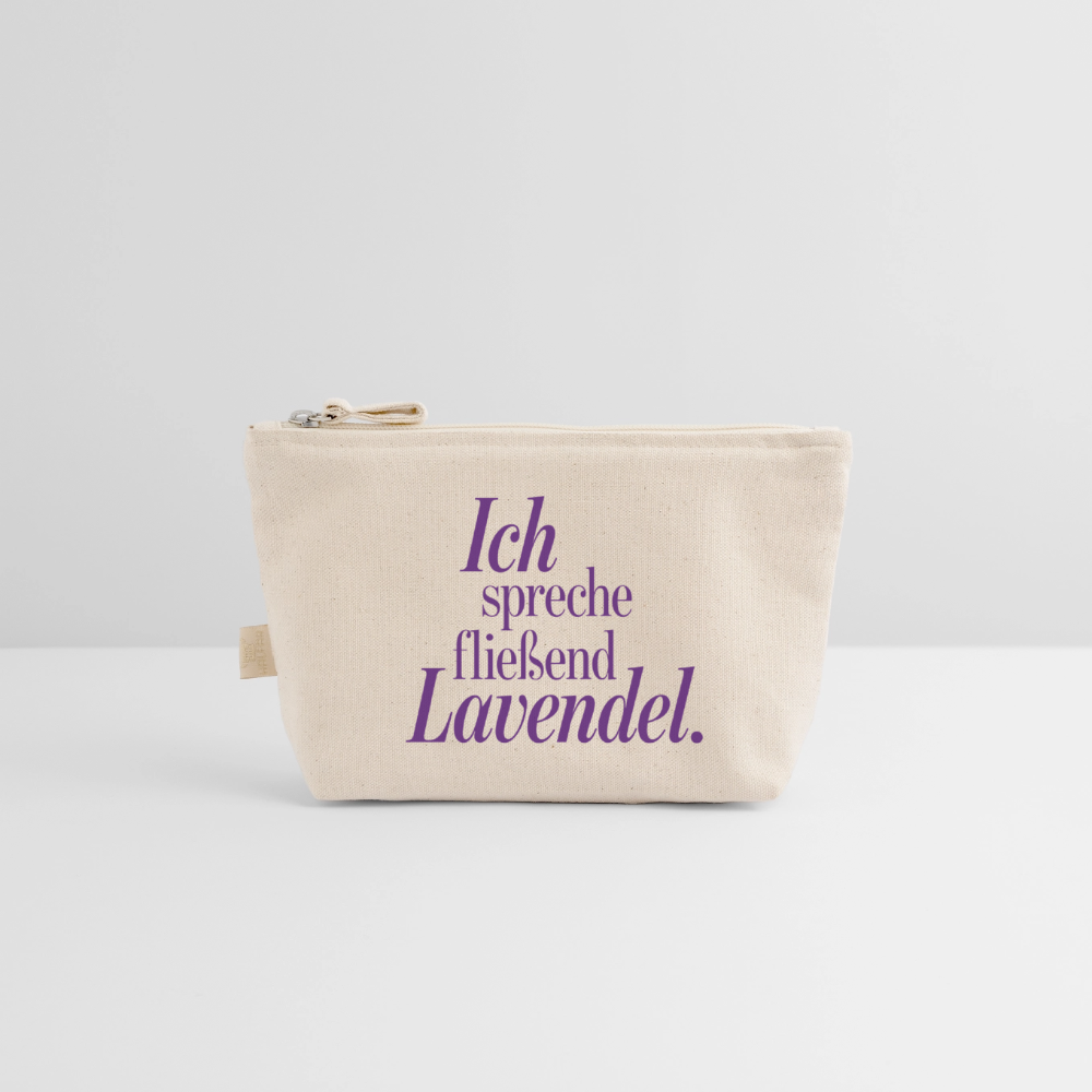 Täschchen "Ich spreche fließend Lavendel." natur - Natur
