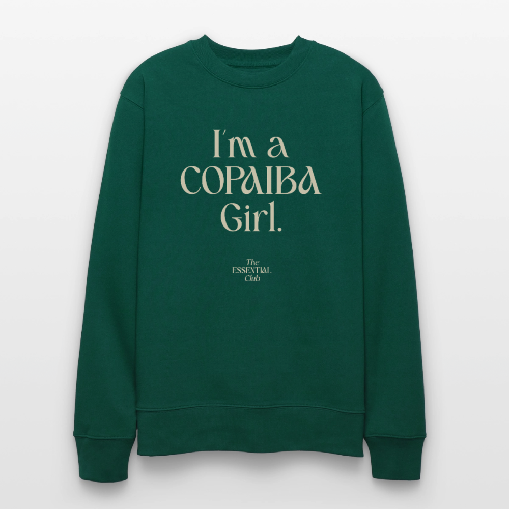 Unisex Bio-Sweatshirt "I'm a Copaiba Girl." - Forest