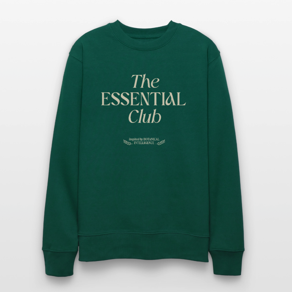 Unisex Bio-Sweatshirt "The Essential Club" - Forest