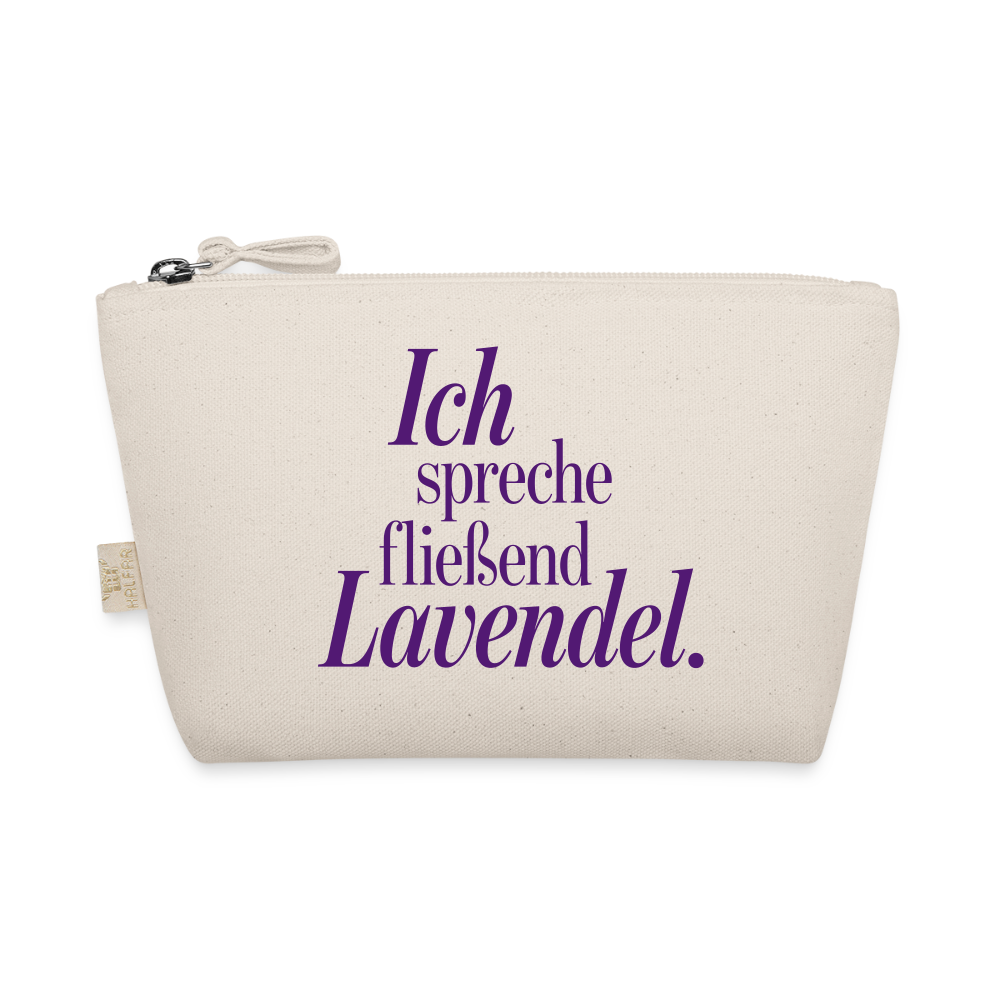 Täschchen "Ich spreche fließend Lavendel." natur - Natur