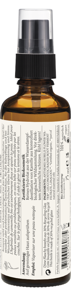 Kamille · Bio-Pflanzenwasser · 75ml