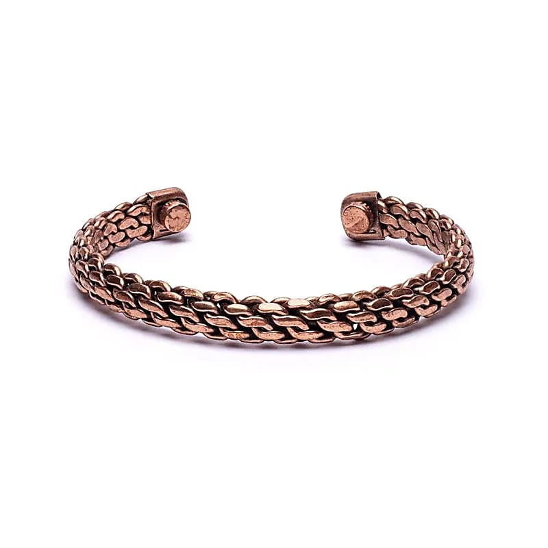 Kupfer-Armband "Weave" magnetisch
