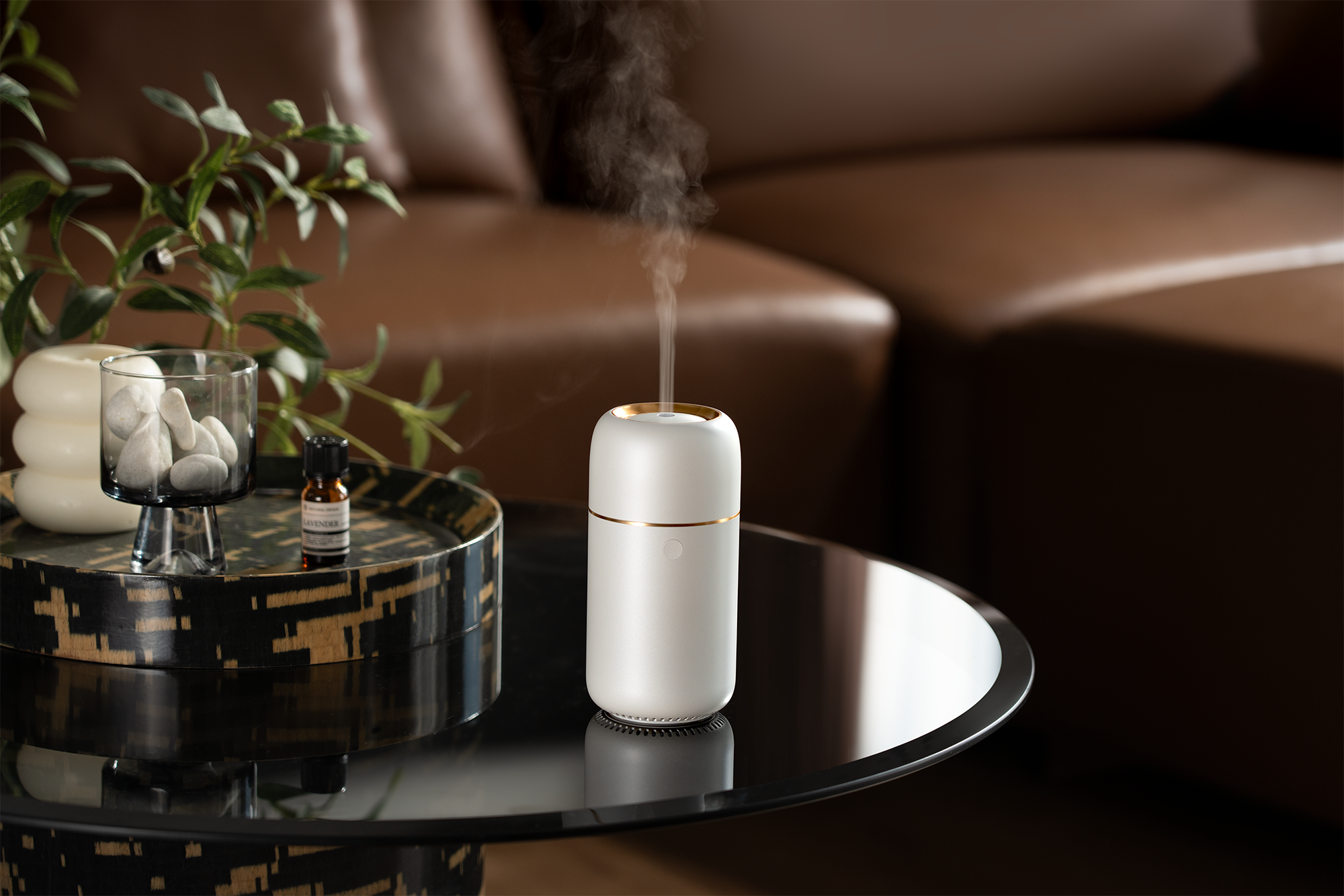 CHIC White · Kabelloser Diffuser mit Aluminiumlegierung