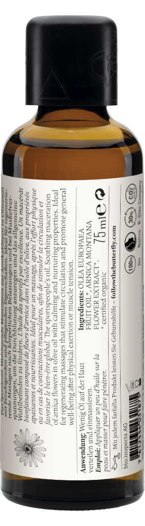 Arnika · Bio-Pflegeöl · Regenerierend