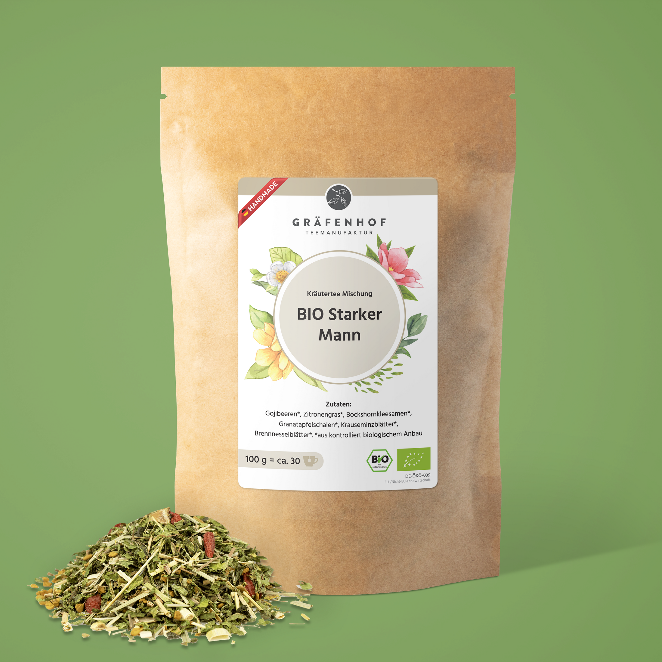 BIO Starker Mann · 100 g loser Tee