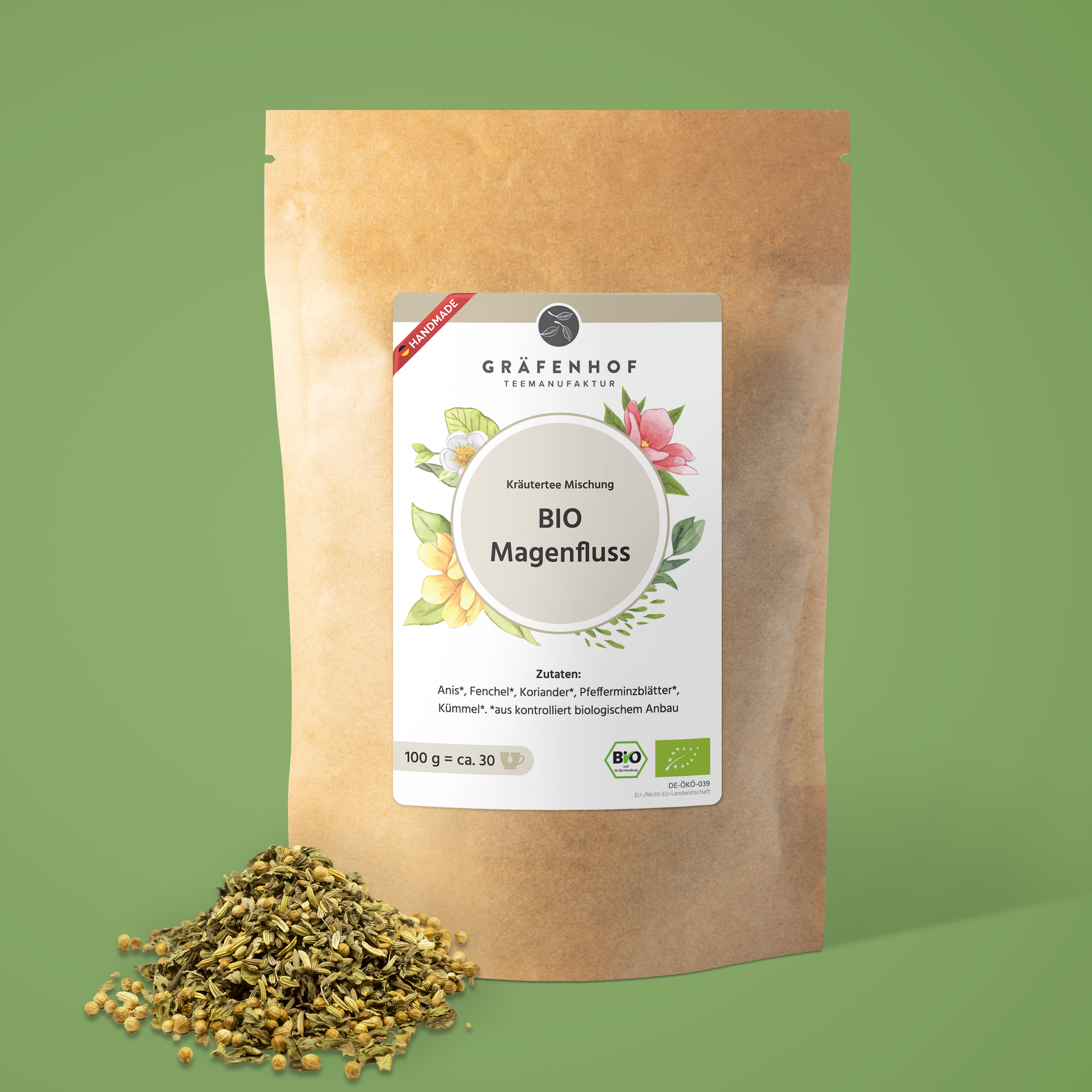 BIO Magenfluss Kräutertee · 100 g lose