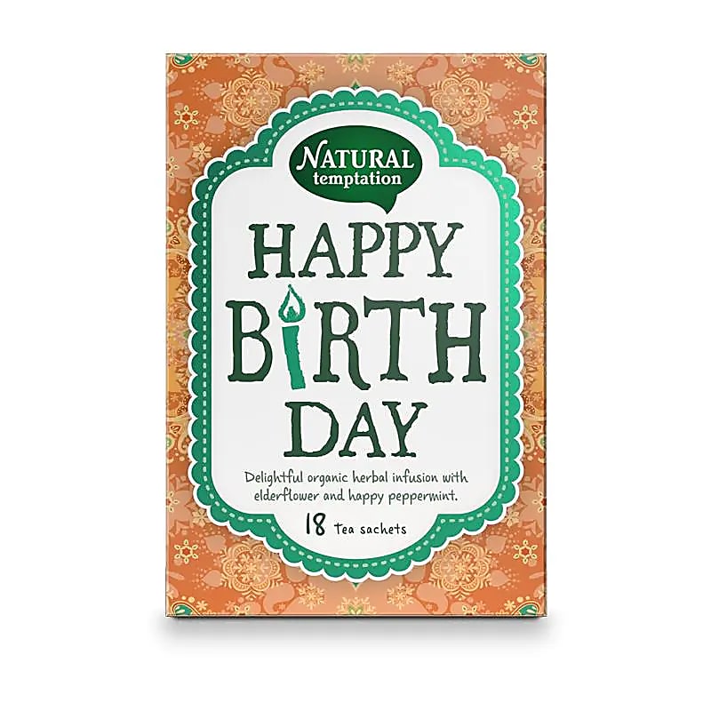 Happy Birthday · Kräutertee BIO
