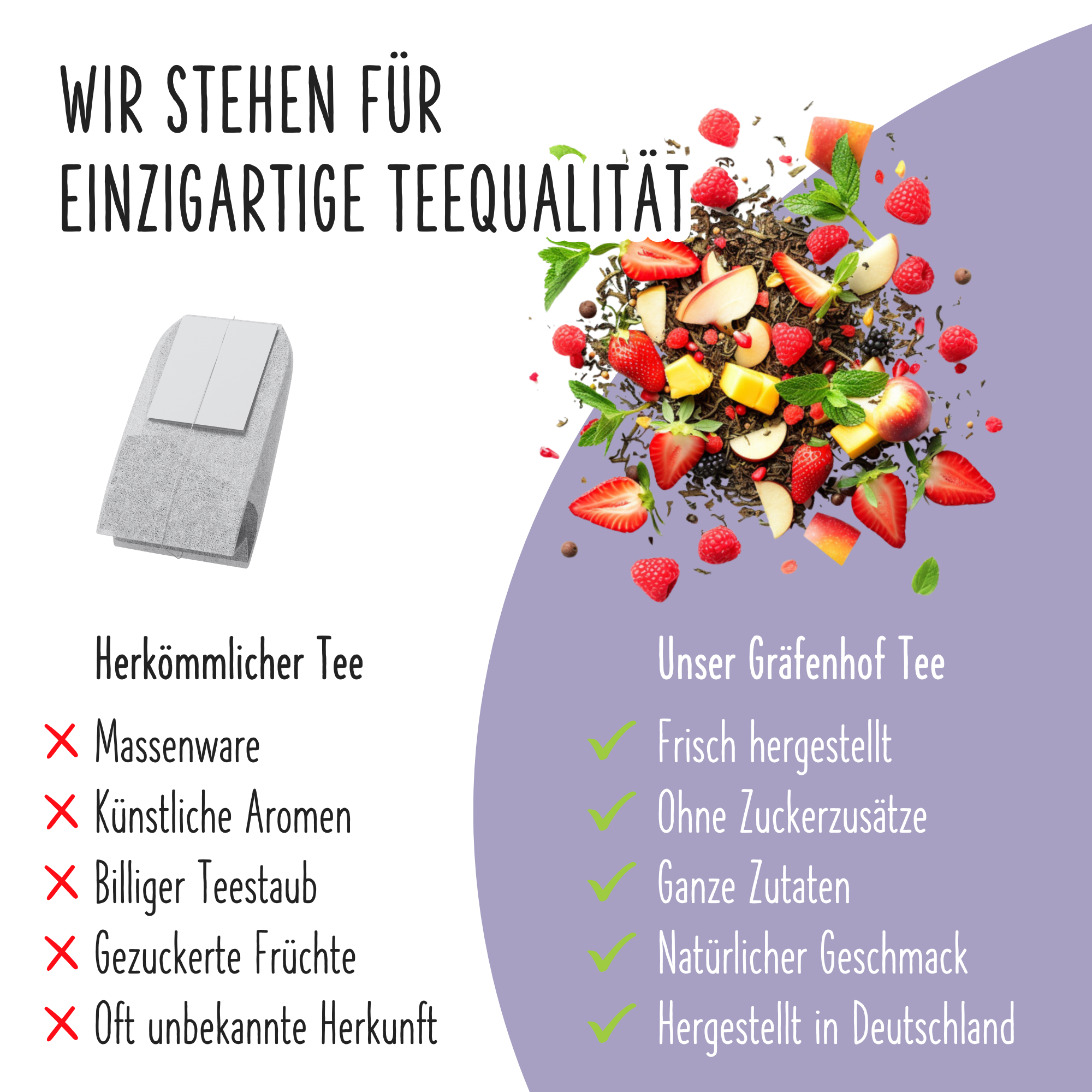 BIO Früchtetee Kurkuma Limette · 100 g lose