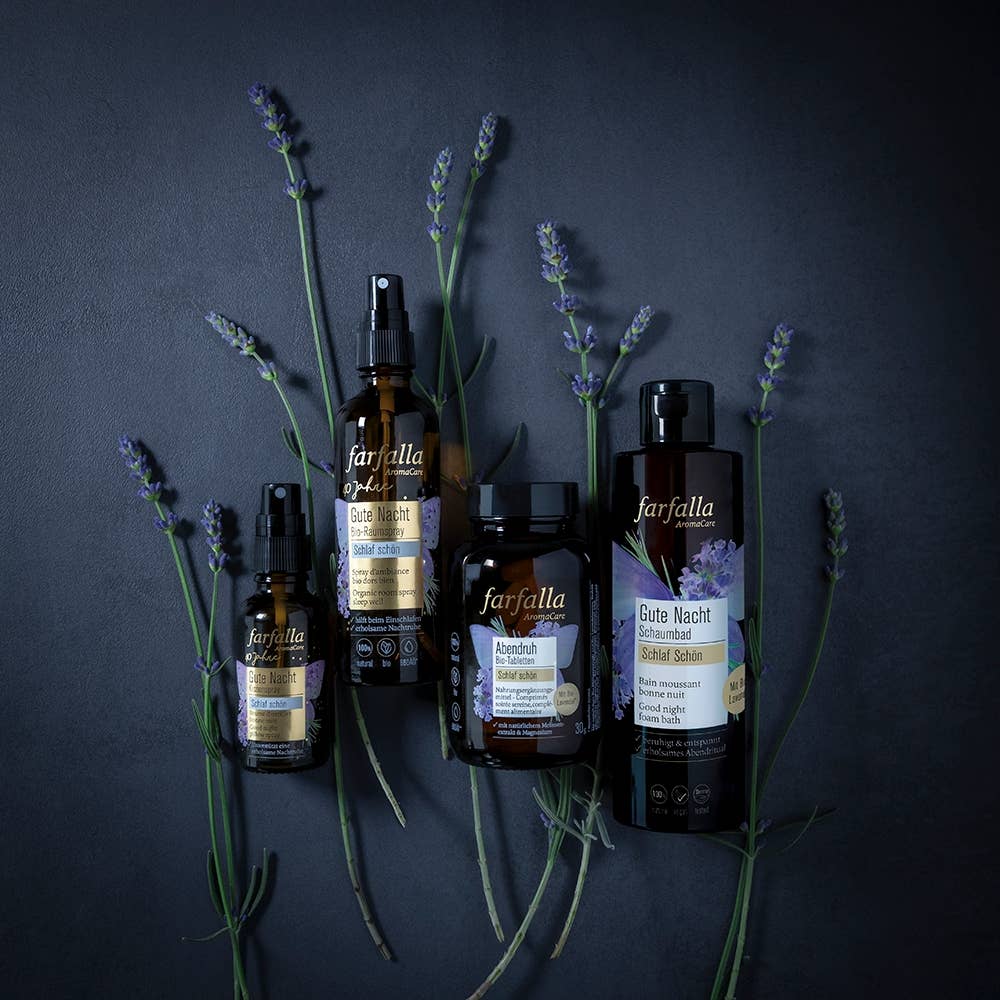 Schlaf schön · Gute Nacht Schaumbad