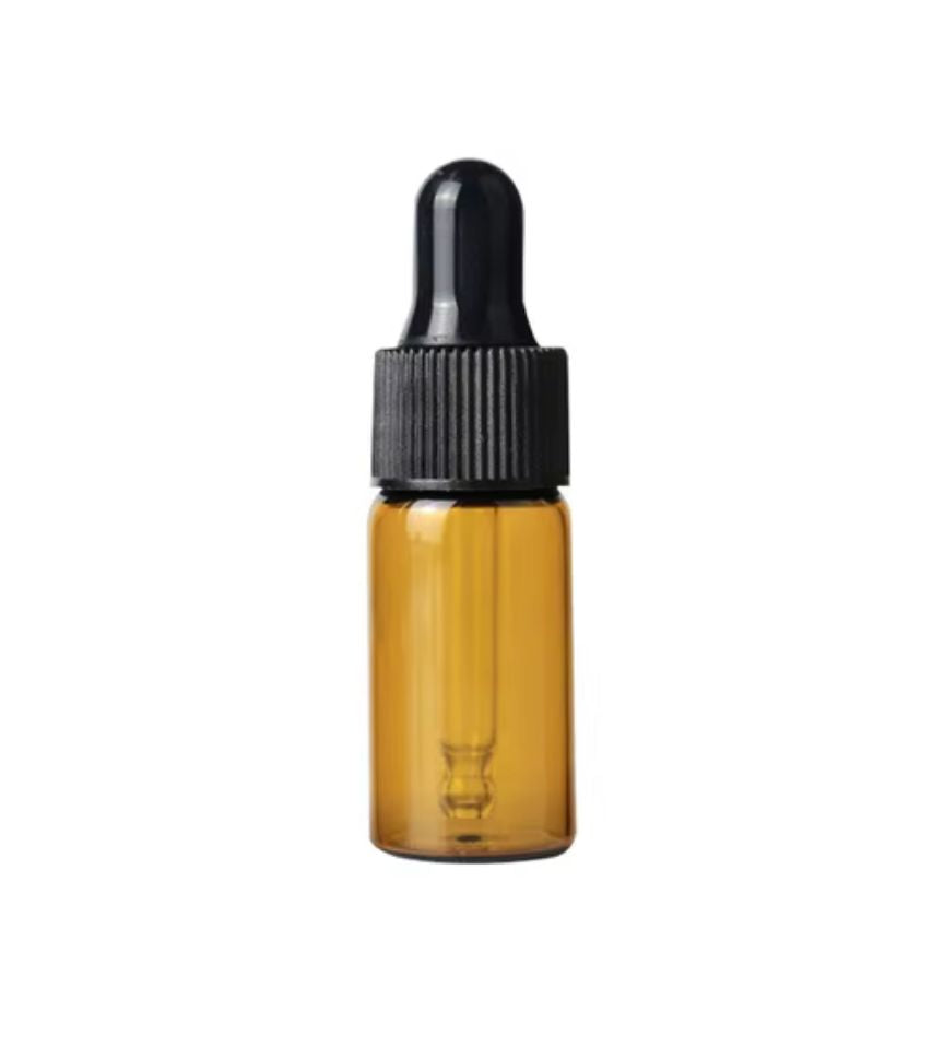 5er-Set 3 ml Pipetten-Flasche amber