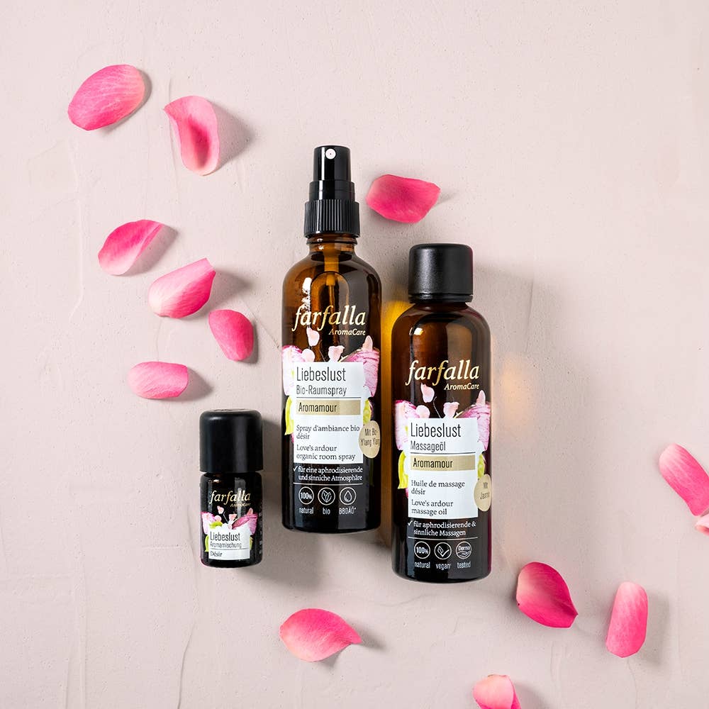 Aromamour · Liebeslust · Bio-Raumspray