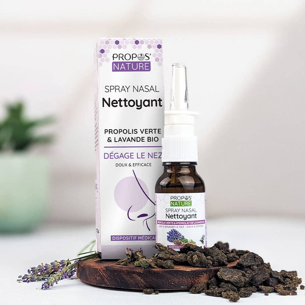 Nasenspray · Grüne Propolis & Lavendel · 15 ml