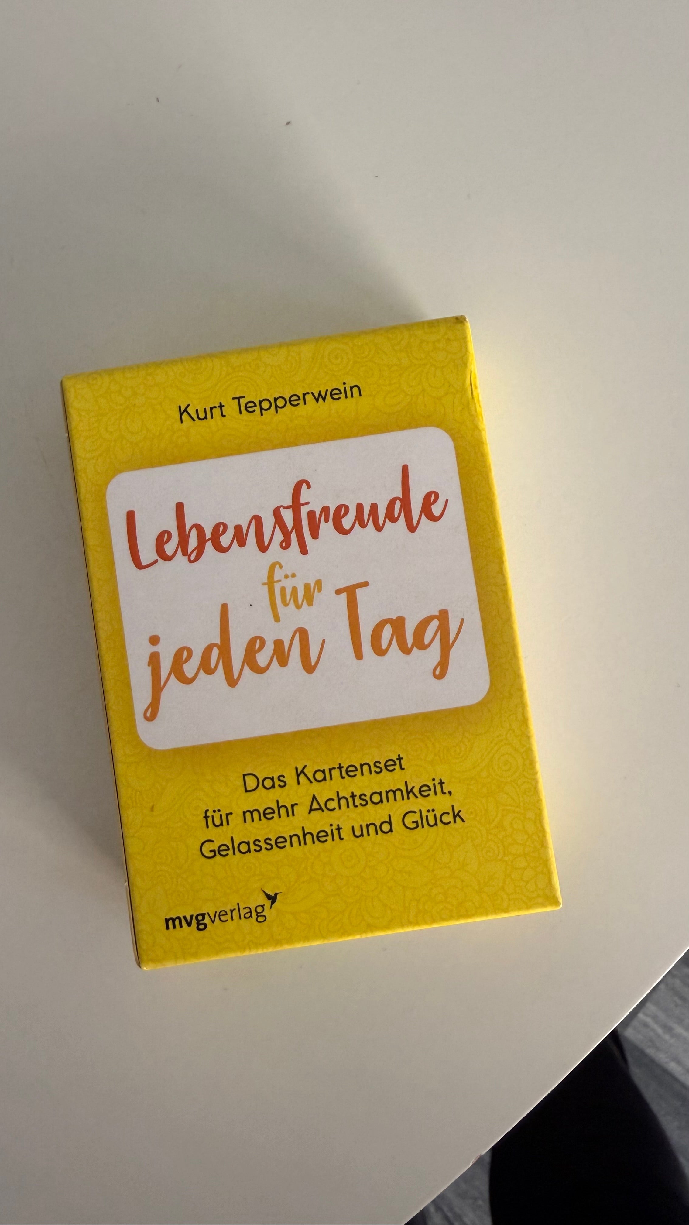 B-Ware 💛 Kurt Tepperwein · Lebensfreude für jeden Tag