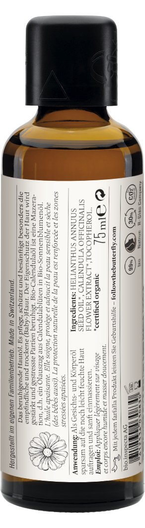 Calendula · Ringelblume · Bio-Pflegeöl