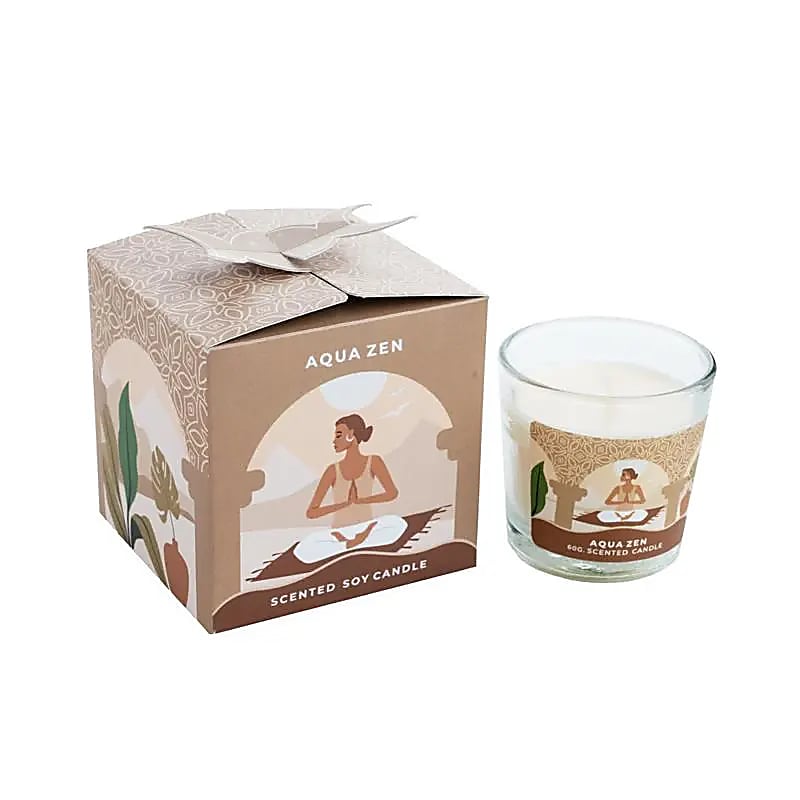 Moonshine Yoga · Sojawachskerze "Aqua Zen"