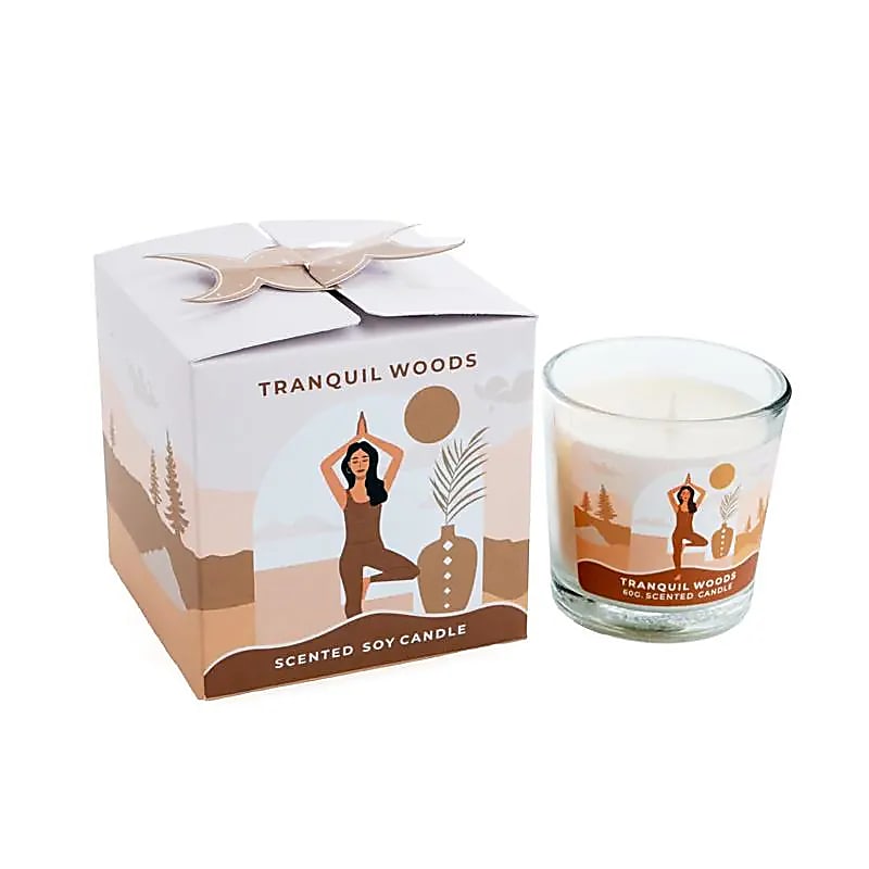 Moonshine Yoga · Sojawachskerze "Tranquil Woods"