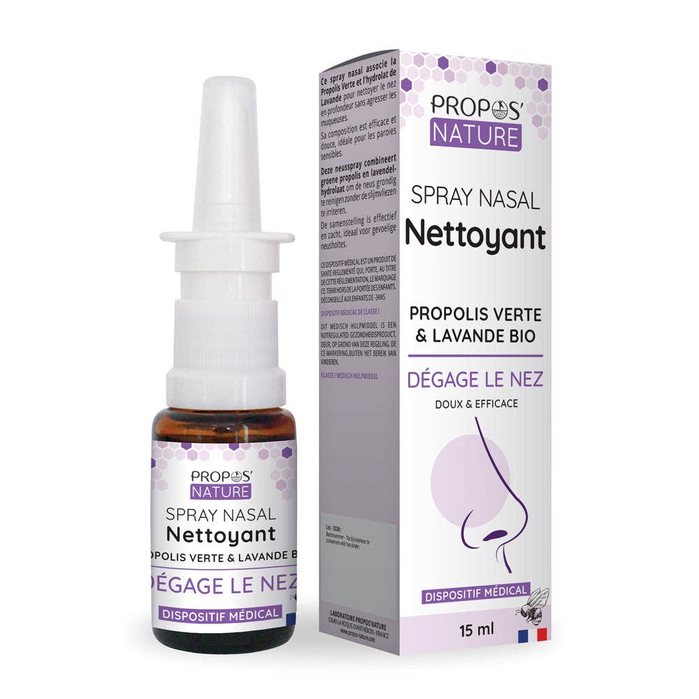 Nasenspray · Grüne Propolis & Lavendel · 15 ml