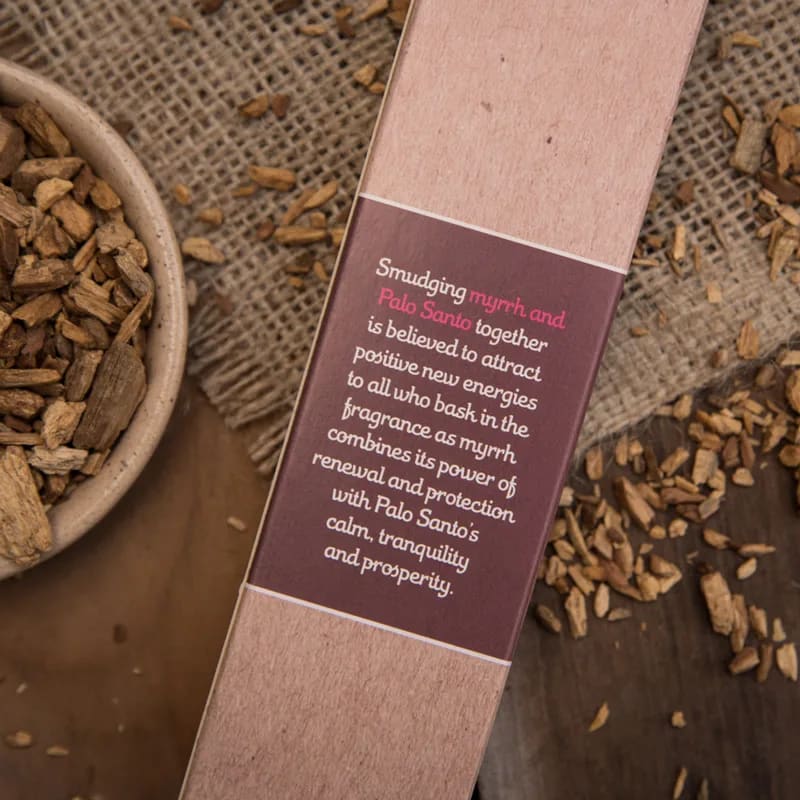 Räucherwerk Palo Santo & Myrrhe