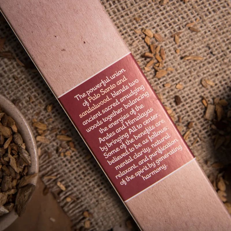 Räucherwerk Palo Santo & Sandelholz