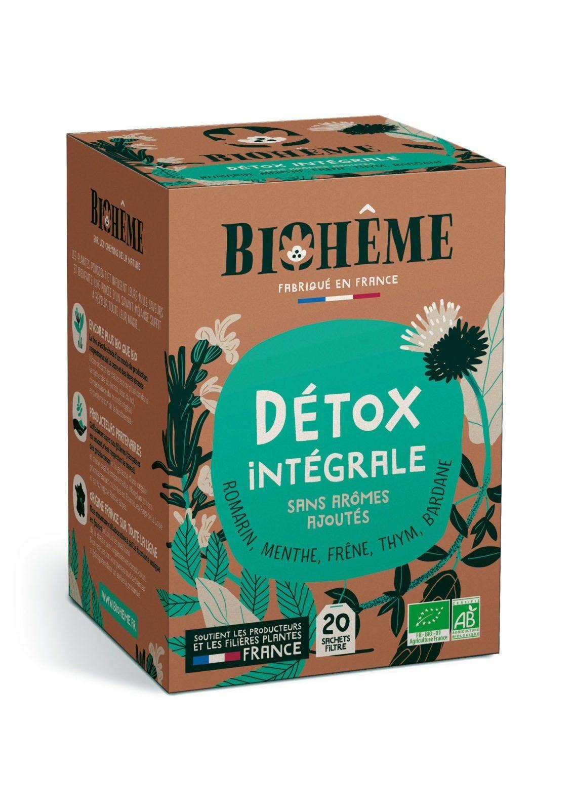 Ganzheitliche Detox-Infusion · 20 Teebeutel · Détox Intégrale
