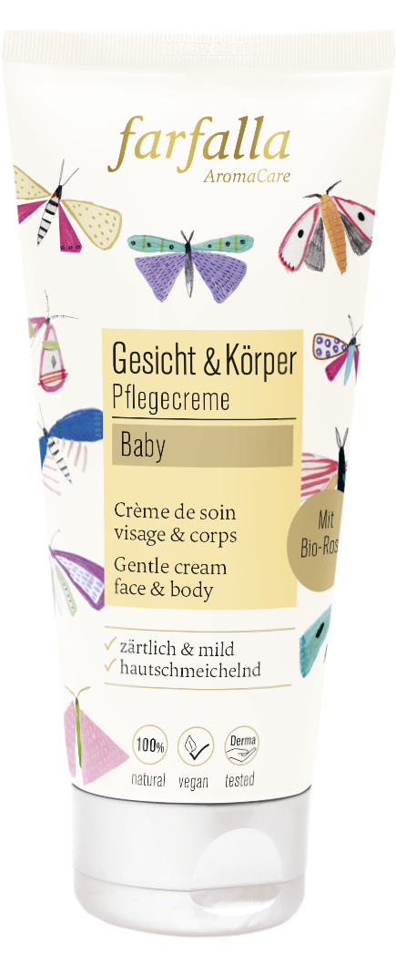 Zärtliche Pflegecreme Gesicht & Körper · Baby · Rose