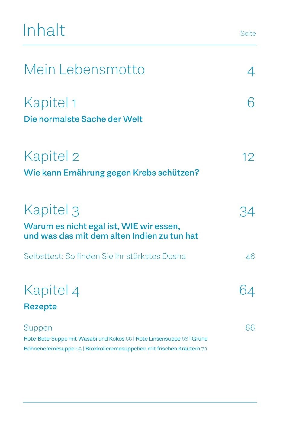 In Balance trotz Krebs
