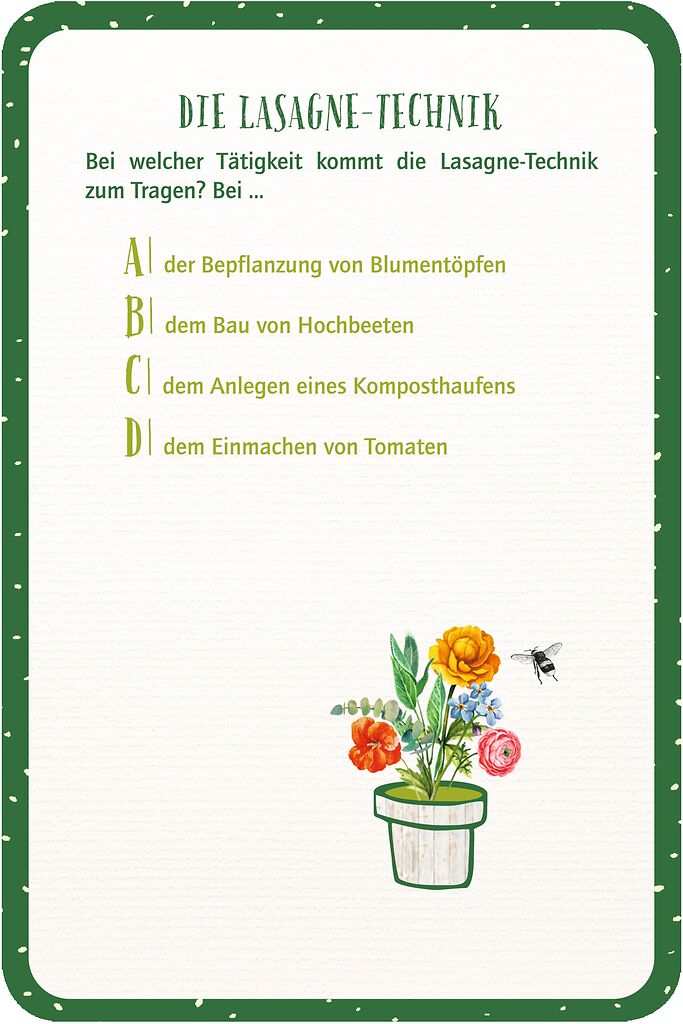 Beschädigte Verpackung 📦 Blatt & Blüte · Das große Gartenquiz