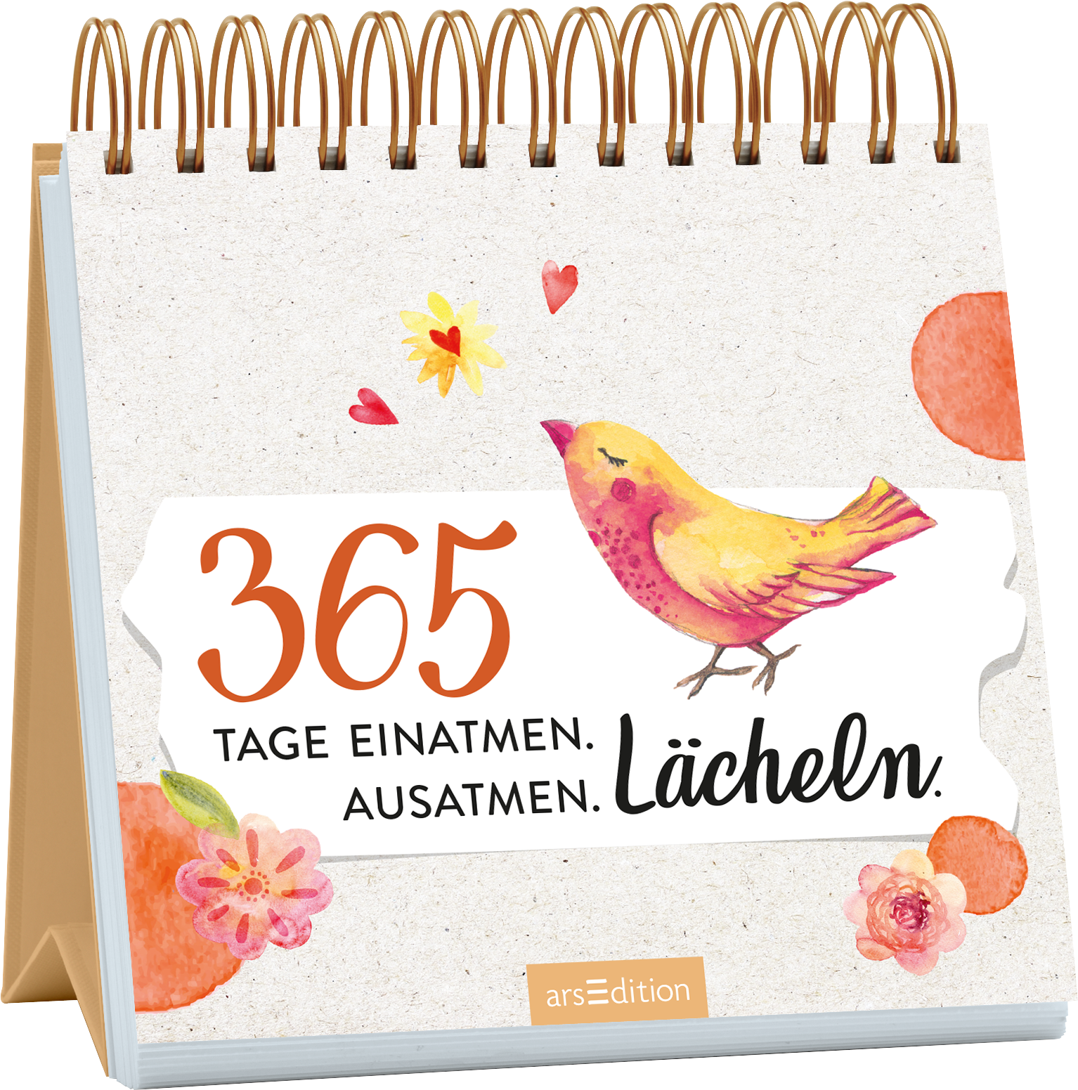 365 Tage einatmen. Ausatmen. Lächeln.