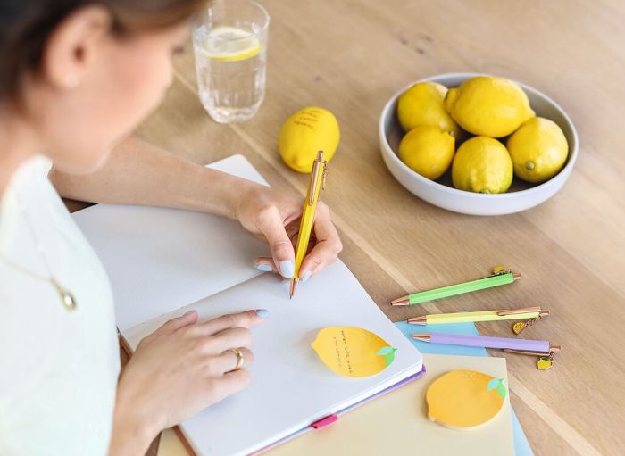 Haftnotizen Sticky Lemon