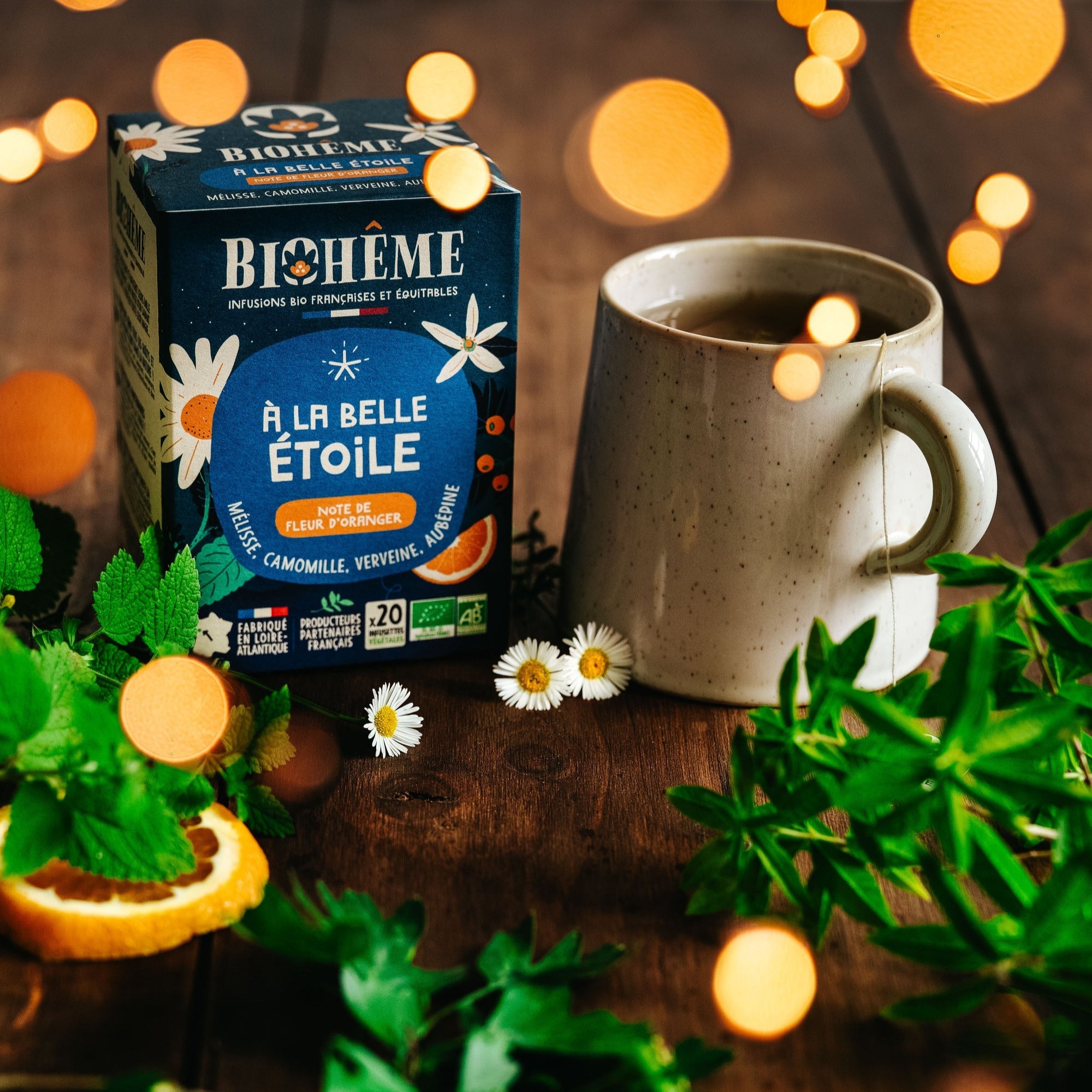 Unter dem Sternenhimmel · 20 Teebeutel · À la Belle Étoile
