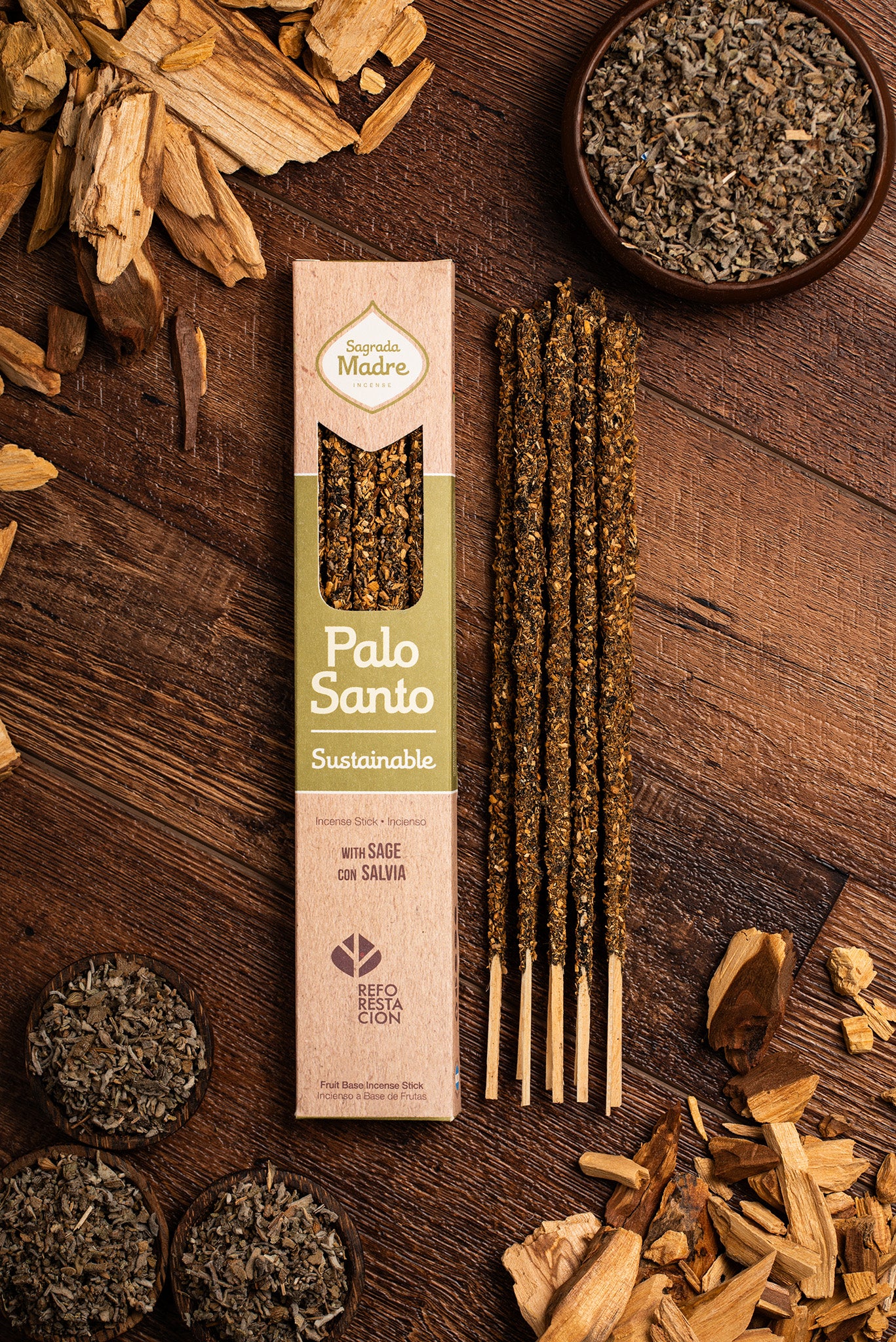 Räucherwerk Palo Santo & Weißer Salbei