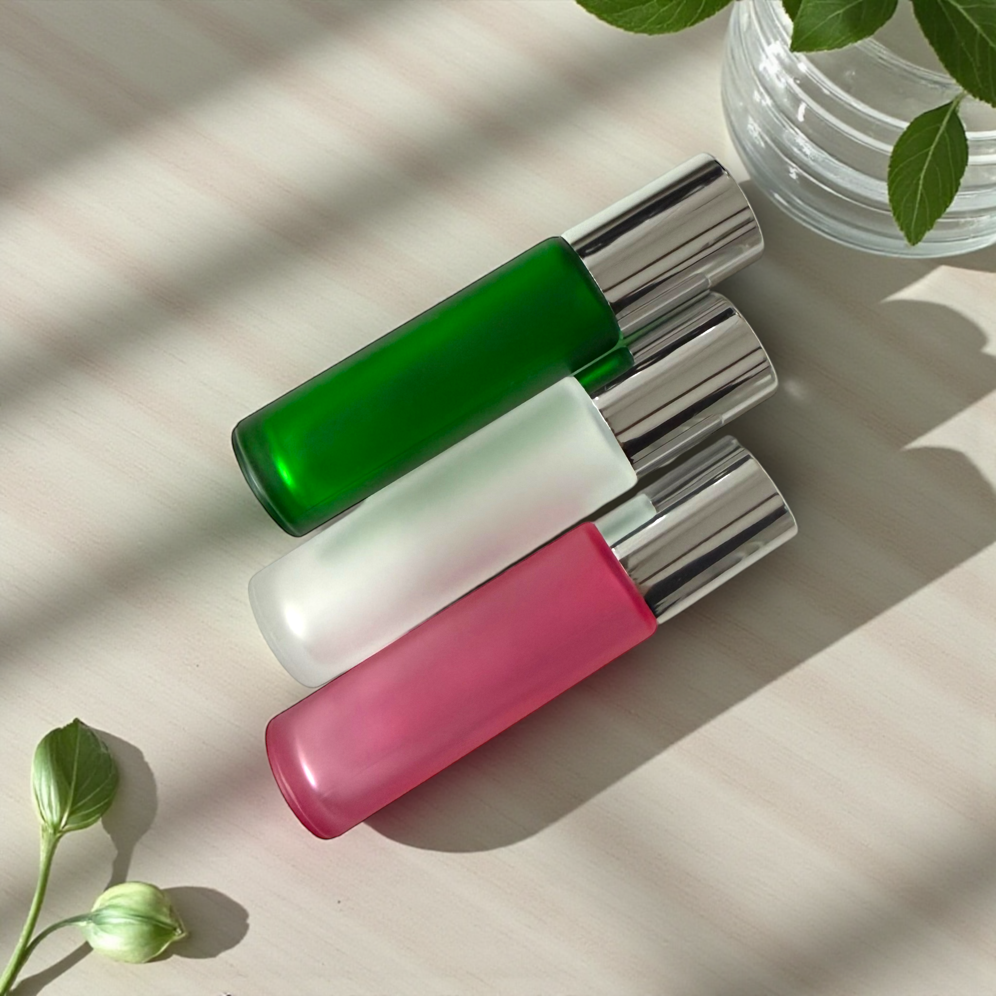 3er-Set Roll On Flaschen BLÜTEZEIT 10 ml