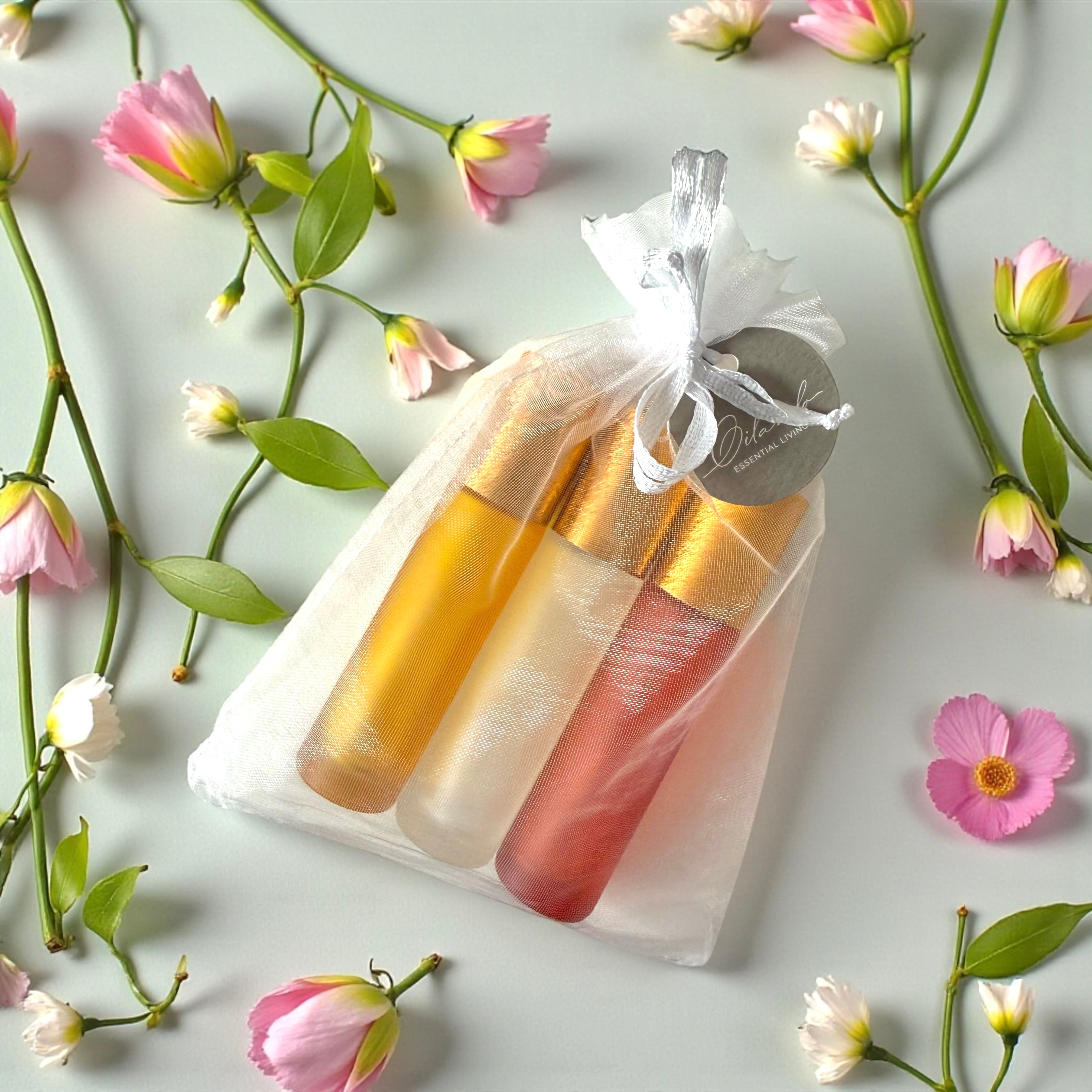 3er-Set Roll On Flaschen SUNSHINE 10 ml