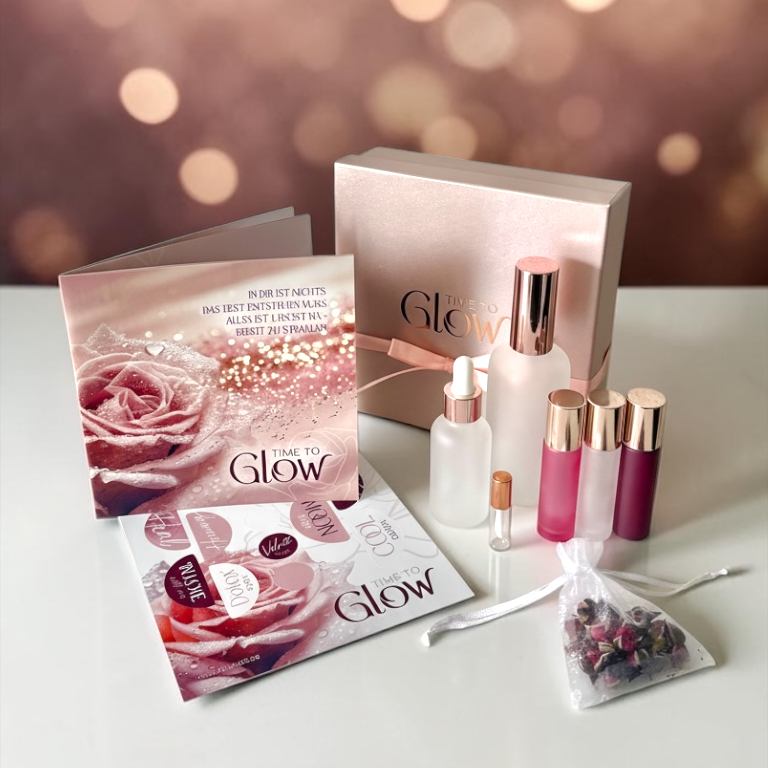 Time to Glow · Dein Set für Rituale, die bleiben...