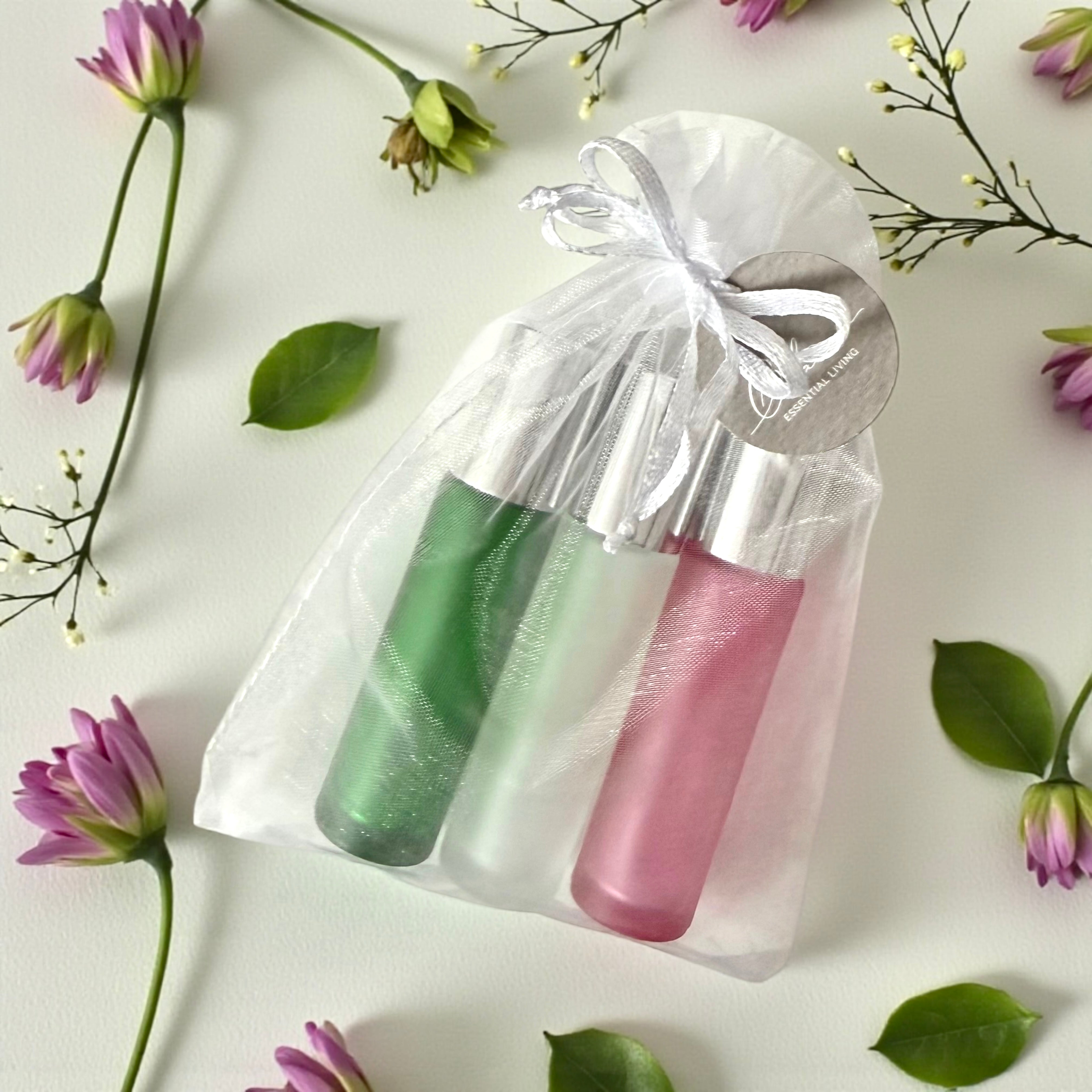 3er-Set Roll On Flaschen BLÜTEZEIT 10 ml