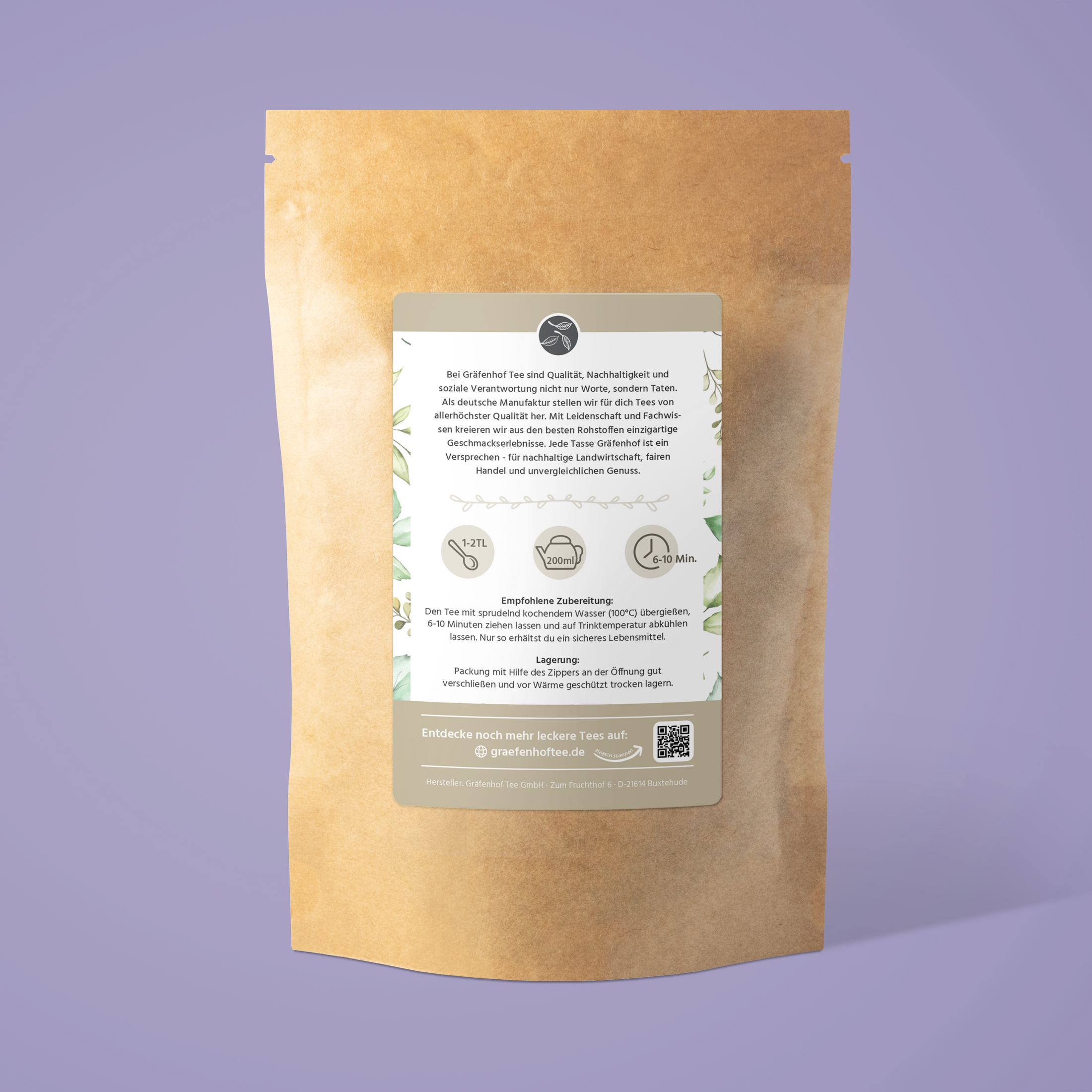 BIO Grüner Apfel Minze · 100 g lose