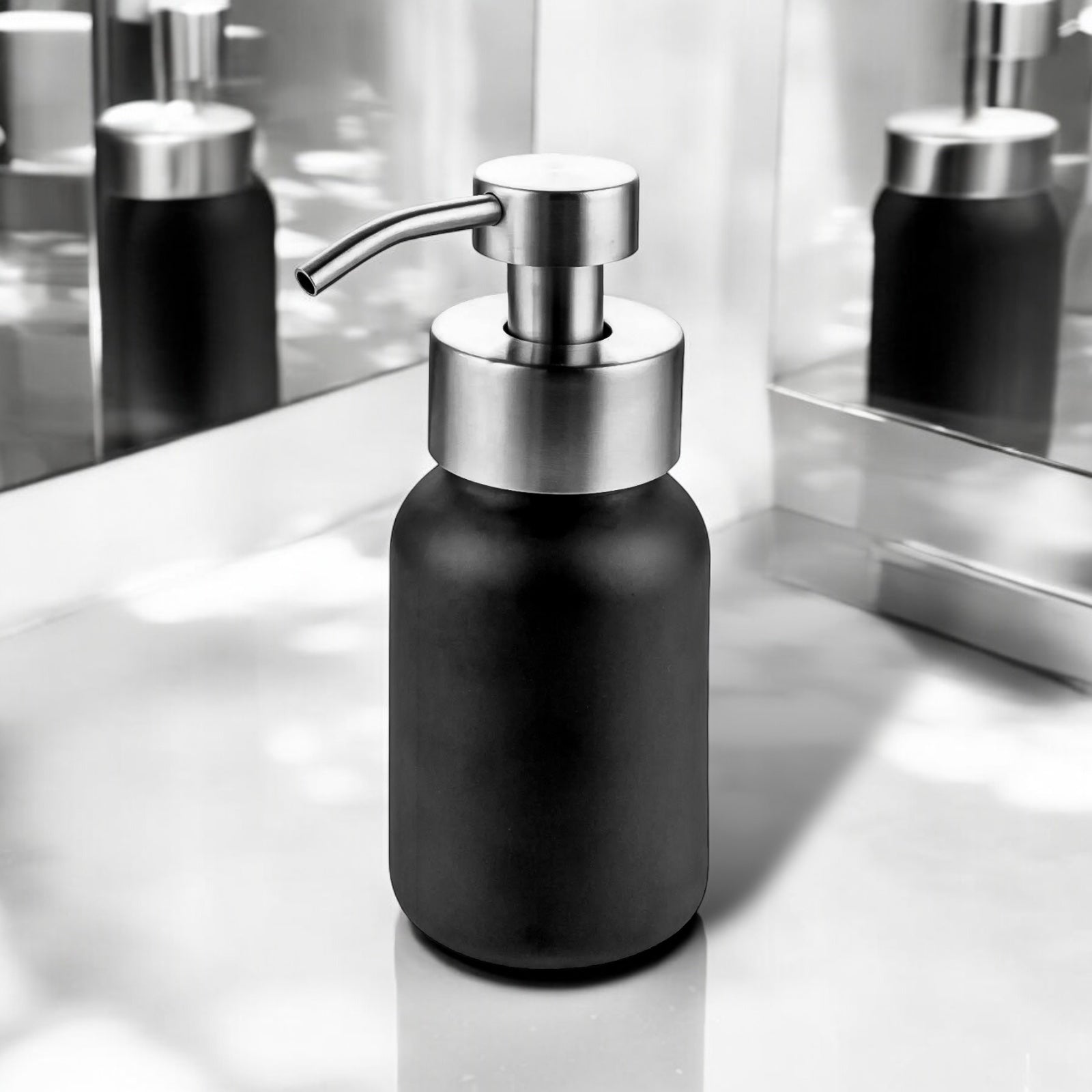 Pumpspender für Schaumseife BLACK