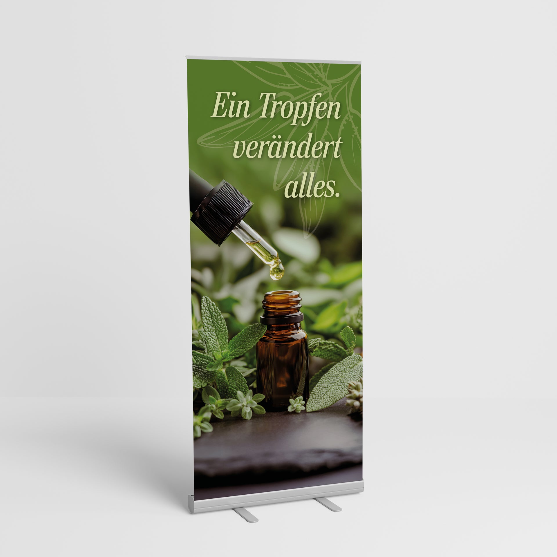 Roll Up "Ein Tropfen verändert alles."